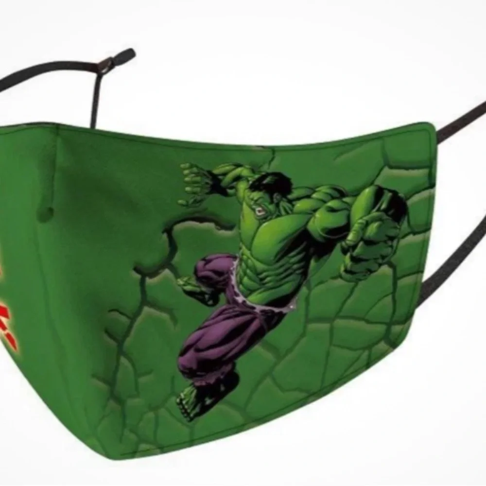 Superhero Themed Face Masks choose in the notes